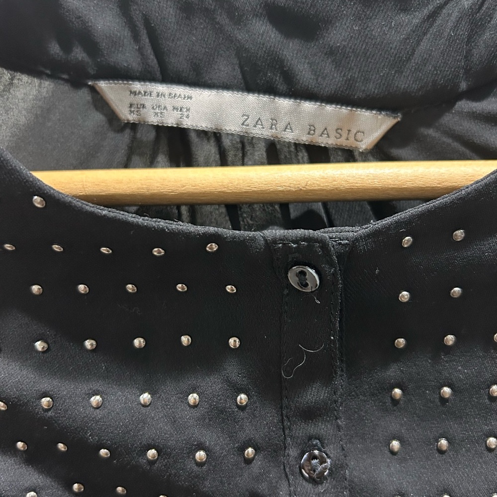 Zara basic chiffon blouse - Picture 3 of 3